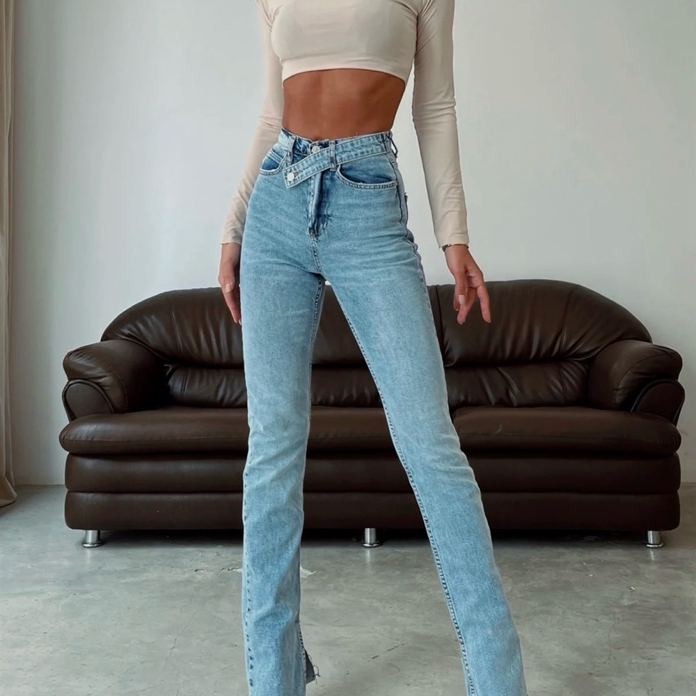 PIRAL light denim jeans